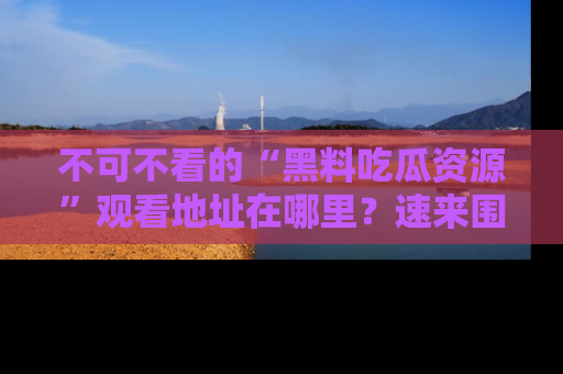 不可不看的“黑料吃瓜资源”观看地址在哪里？速来围观吧！