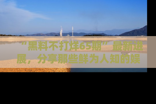 “黑料不打烊65期”最新进展，分享那些鲜为人知的娱乐八卦