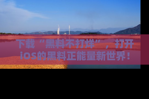 下载“黑料不打烊”,打开iOS的黑料正能量新世界!