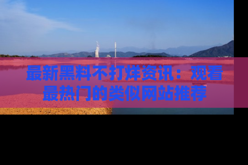 最新黑料不打烊资讯：观看最热门的类似网站推荐